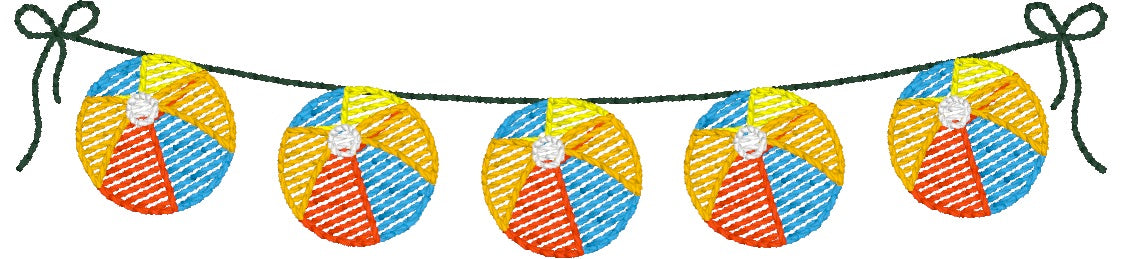 Beach Ball Bunting