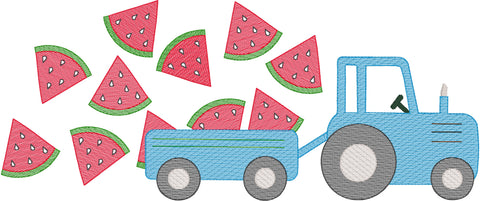 Tractor with Watermelon