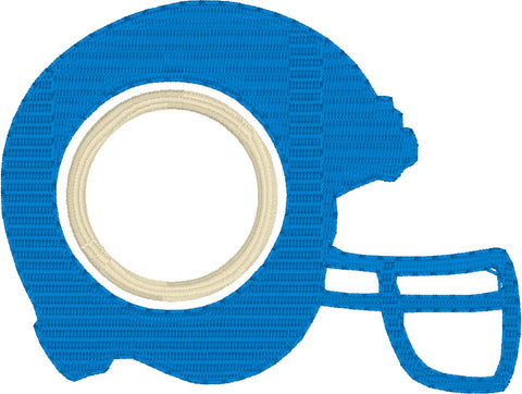Football Helmet Monogram Frame