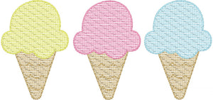 Ice Cream Trio