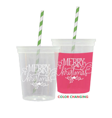 Christmas Color Changing Cups