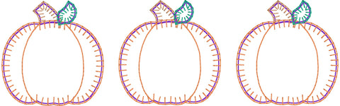 Pumpkin Stitch - Applique
